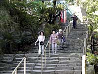 鵜戸神社に向かう階段